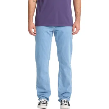 Pánské kalhoty kalhoty VOLCOM Solver Denim CAMPER BLUE velikost oblečení 34/34