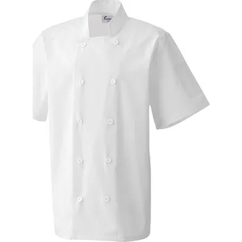 Gastro oděv Premier Workwear Kuchařská bunda s krátkým rukávem Barva: white, Velikost: L G_PW656