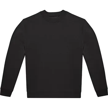 Pánská mikina B&C BE INSPIRED Mikina ID.222 Crew Barva: black, Velikost: 5XL G_BCWG007
