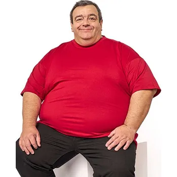 Pánské tričko Miners mate supersize Unisex tričko - nadměrné - oversize Barva: Anthracite, Velikost: 7XL G_MYS110