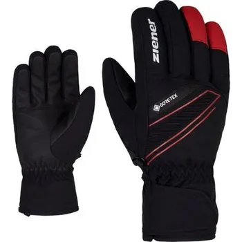 Sportovní chránič Pánské rukavice Ziener GUNAR-Z GTX 25/26 - Black/Red / 10