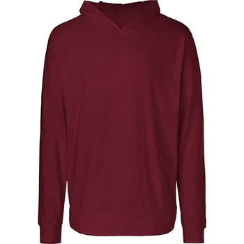 Pánské tričko Neutral Unisex dres s kapucí Barva: Bordeaux, Velikost: XXL G_NE62101