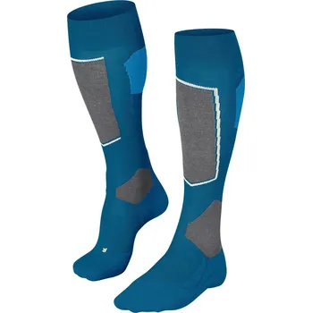 Pánské termo ponožky Falke SK4 Advanced Men Skiing Knee-high Socks - ocean 46-48