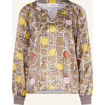 Dámská halenka Cartoon Dámská Blůza, tmavě hnědá / tmavě oranžová / žlutá, 42