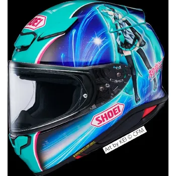 Auto-moto Moto helma Shoei NXR2 HATSUNE MIKU TC-4 velikost, XXS