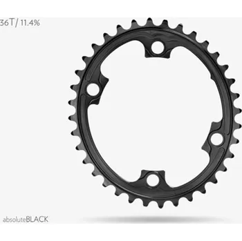Klika na kolo OVAL ROAD 2X 110/4bcd 38T černá