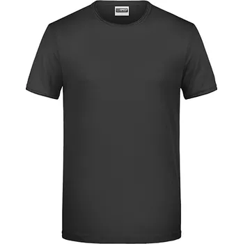 Pánská móda James&Nicholson Pánské- Tričko Barva: black, Velikost: L G_JN8002