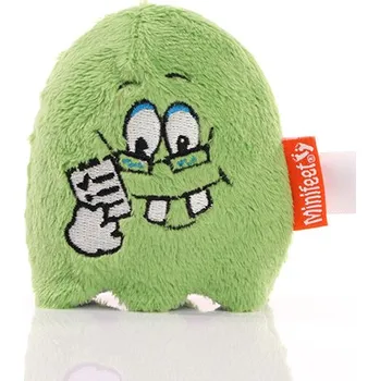 plyšák mbw Plyšová hračka MiniFeet® Team Spirit s antistresovou funkcí Barva: green, Velikost: One Size G_MBW160939