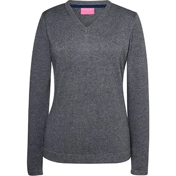 Dámský svetr Brook Taverner Dámské svetr Atlanta s výstřihem do V Barva: charcoal, Velikost: S G_BR2307