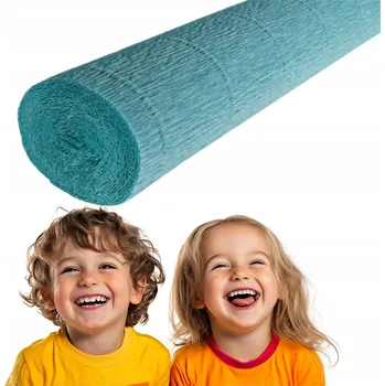 Prostěradlo Krepový papír Cartotecnica Rossi modrý