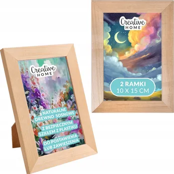 Obraz Jednoduchý Rámeček Creative Home 15 x 10 cm
