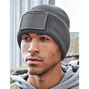 Čepice Beechfield Čepice Thinsulate™ s odnímatelnou nášivkou Barva: Modrá, Velikost: One Size G_CB540