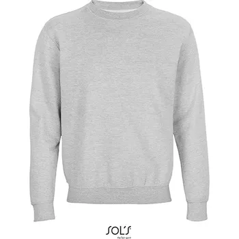 Pánská mikina SOL´S Unisex mikina Columbia Crew Neck Neck Barva: Grey Melange, Velikost: 5XL G_L03814