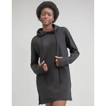 Dámské šaty Mantis Dámské šaty s kapucí Barva: Černá, Velikost: L G_P142