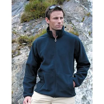 Pánská softshellová bunda Result Soft Shell bunda Osaka Česaný Pile Barva: Černá, Velikost: L G_RT131M