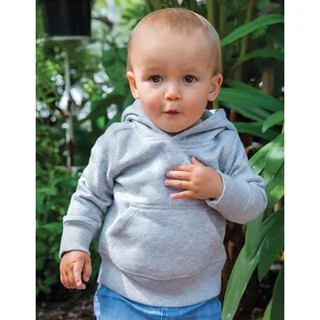 Chlapecká mikina Babybugz Dětská basic mikina s kapucí Barva: Modrá, Velikost: 12-18 months G_BZ63
