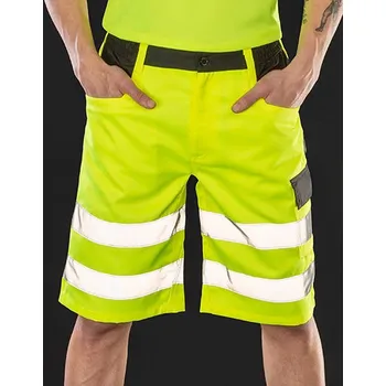 Pánské kraťasy Result Reflexní šortky pracovní Barva: Žlutá, Velikost: S G_RT328