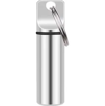 Přívěsek PŘÍVĚSEK NA KLÍČE, PŘÍVĚSEK, PŘÍVĚSEK Z HLINÍKU, NÁDOBA NA LÉKY, TABLETY, DROBNOSTI