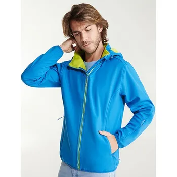 Pánská softshellová bunda Roly Softshellová bunda Siberia Barva: Oranžová, Velikost: XXL G_RY6428