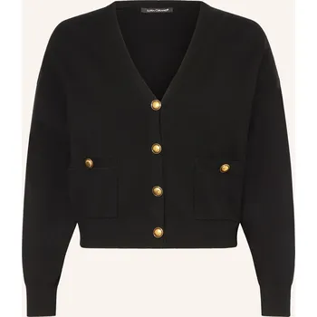 Dámský svetr Luisa Cerano Dámský Pletený Kardigan, černá, 36