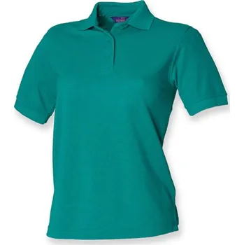 Dámská košile Henbury Dámská klasická polokošile Piqué 65/35 Barva: jade, Velikost: 3XL G_W401