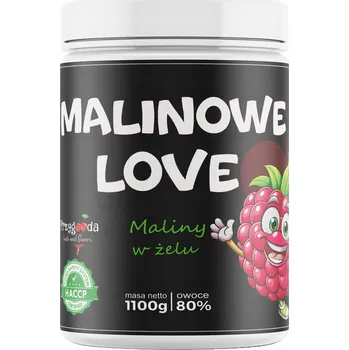 Przygoda DŽEM BEZ CUKRU MALINA 80% malinová chuť 1100 g 1 ks