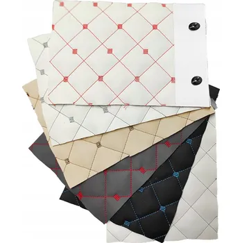 Vzorník potahových látek Eko kůže MIX Prošívaná nití