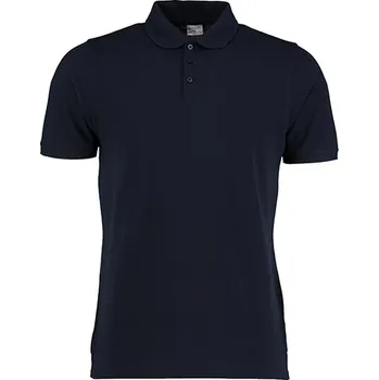 Pánské tričko Kustom Kit Slim Fit Heavy Weight Klassic Superwash® 60° Polo Barva: navy, Velikost: S G_K408