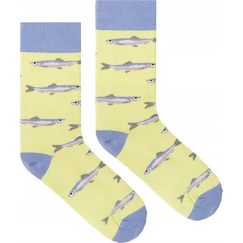 Pánské ponožky KABAK Ponožky BO Sleď 36-41 zelené, velikost 36-40