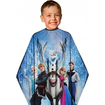 Pláštěnka DETREU DĚTSKÁ KADEŘNICKÁ PLÁŠTĚNKA FROZEN PRO DĚTI 100CMx120CM 6267