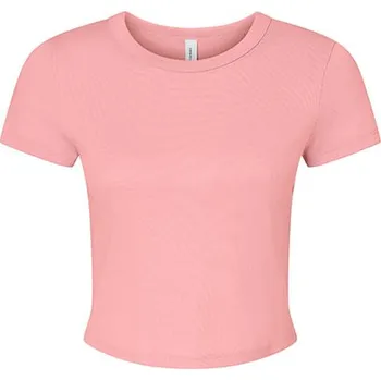 Dámské tričko Bella Dámské dětské tričko Micro Rib Barva: Solid Pink Blend, Velikost: S G_BL1010
