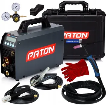 Svářečka Invertorová svářečka TIG HF MMA 200A PATON StandardTIG 200 DC 230V