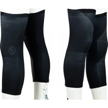 Cyklistické návleky Návleky na kolena CRUSSIS černá/růžová XS