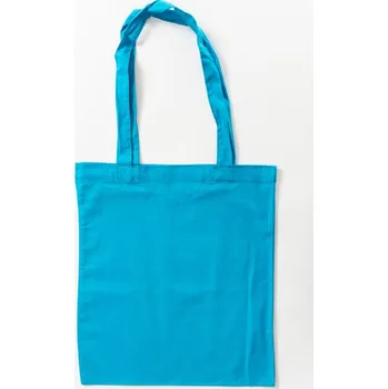 Nákupní taška Jiale Bavlněná taška s dlouhými uchy v barvě Barva: Light Blue (ca. Pantone 306U-HKS 47), Velikost: approx. 38 x 42 cm G_XT003