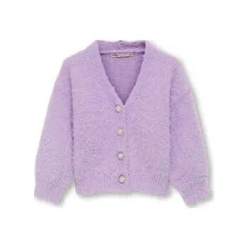 Dámské oblečení Kids Only dětský svetr fialový nylon velikost 92