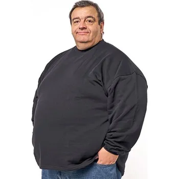 Pánská mikina Miners mate supersize Unisex mikina s otevřeným lemem Barva: navy, Velikost: 8XL G_MYS511