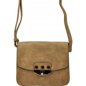 Kabelka Pierre Cardin kabelka eko kůže hnědá