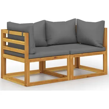 Zahradní lavice Lavička s opěradlem, dřevěná, 70 x 70 cm