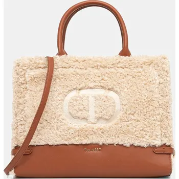 Kabelka Kabelka Twinset béžová barva, 252TB7330 12X, vel. ONE SIZE