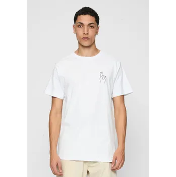 Pánské tričko Urban Classics Pánské tričko s krátkým rukávem Cardage bílá 3XL