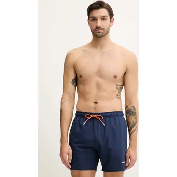 Pánské kraťasy Plavkové šortky BOSS Tio zelená barva 50491601 59X, vel. XXL