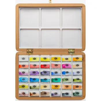 Vodová barva Akvarelové barvy Roman Szmal AQUARIUS - Krzysztof Ludwin Set, sada 36 ks