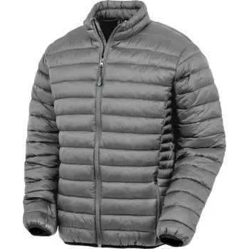 Pánská casual bunda Result Genuine Recycled Recyklovaná polstrovaná bunda Barva: Frost Grey, Velikost: XL G_RT912