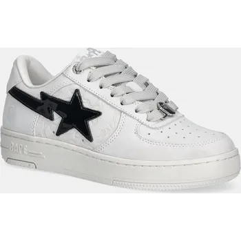 Dámské tenisky Kožené tenisky A Bathing Ape BAPE STA #4, 37.5, bílá, 00X