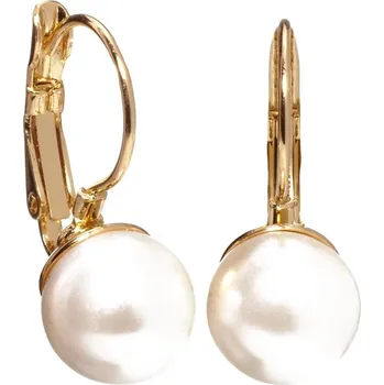 Náušnice Náušnice s perlami Colibra - pozlacené