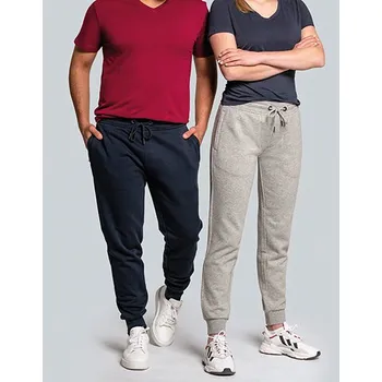 Pánské kalhoty HRM Unisex prémiové joggingové kalhoty Barva: Modrá, Velikost: XS G_HRM1500