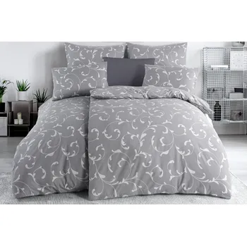 Povlečení Bavlněné povlečení se zámeckým vzorem Mira, 140x200 cm + 70x80 cm