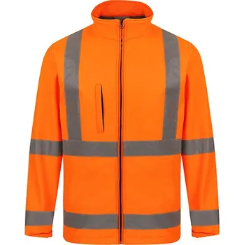 Pánská softshellová bunda Korntex Hi-Vis bezpečnostní softshellová bunda Turku Barva: Signal Orange, Velikost: XL G_KX807