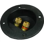 Reprosvorka RSA-3 2x kulatá zlatá pr. 74