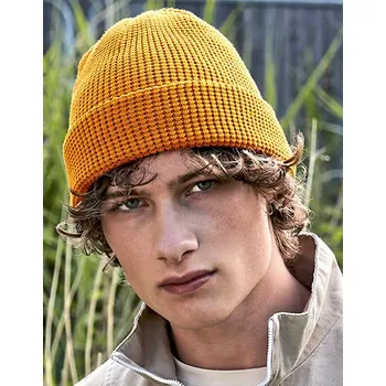 Čepice Beechfield Vaflová čepice z organické bavlny Barva: Šedá, Velikost: One Size G_CB52N